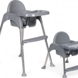 2 az 1-ben gyerek etetőszék tálcával és hevederekkel ECOTOYS