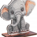 Gyémántfestés Safari: Elefánt
