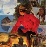 EUROGRAPHICS Puzzle Reggel a Tábortűznél 1000 Darab