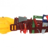 Gyermek szerszámkészlet sisakkal és övvel