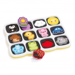 Quercetti Smart Puzzle Magnetico: Színek és Első Szavak