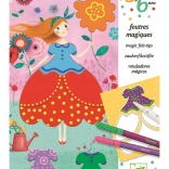 Djeco kreatív készlet Színes öltözék Marie