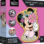 Fa puzzle junior a Minnie világában 50 darab