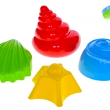 Homokozó formakészlet – kagylók 7–9 cm, 4 db