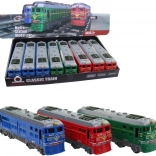 18 cm-es műanyag mozdony gyerekeknek