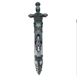 Karneváli műanyag kard tokkal