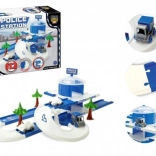 Wader Play Tracks City rendőrőrs, 3,8 m-es pálya 3 kisautóval