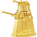 Metal Earth 3D puzzle Doctor Who: Dalek – arany modell