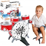 woopie gyerek oktató dobkészlet zene tanulásához