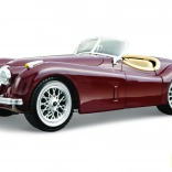 Bburago 1:24 Jaguar XK 120 Roadster (1951) Piros