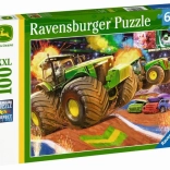 Ravensburger John Deere – nagy kerekek, 100 darabos puzzle