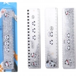 20 cm-es vonalzó Panda motívummal