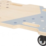 Fa egyensúlyozó deszka Adventure kerekekkel