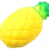 Sárga ananász formájú, habszivacsos szorongatásra való antistressz játék