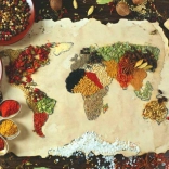 Fűszer Világtérkép puzzle 1000 darabos